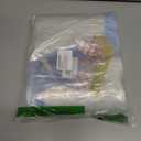 8 Gallon Trash Bags Drawstring 1.2 Mil - 100 Count White Medium Garbage Bags Unscented, 30 Liter Thick Plastic Trash Can Liners for Home Kitchen Bathroom