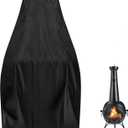 Chiminea Cover for SINGLYFIRE Prairie Outdoor Chiminea, Waterproof Outdoor Fireplace Fire Pit Cover- 20"D x 54.5"H