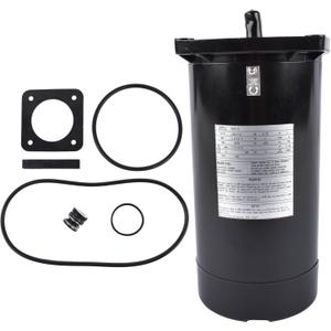 USQ1102 Swimming Pool Pump Motor Kit Square Flange 1HP, 3450 RPM, 48Y Frame, 60 HZ, ODP Enclosure Replacement for A O Smith Reliability for Your Pool Pump Vahaha