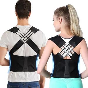 VOKOKOYA Posture Corrector for Women and Men, Adjustable Shoulder Straightener, Back Support Brace, Upper Spine scoliosis, hunchback, L