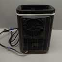 EUHOMY Ice Cube Maker Machine Countertop with External Water Tank, 2 Ways to Add Water, 34Lbs/Day, 16Pcs Ready in 7 Mins, Auto-Cleaning, with Ice Scoop & Basket, for Home/Kitchen/Office/Bar (Black)