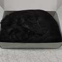 Long Hair Wig for Men Men's Black Wig Natural Wavy Curly 70s 80s Rocker Cosplay Synthetic Wigs for Male King Halloween Accessory(Black)