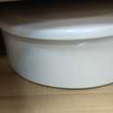 Raised Toilet Seat 3 Inch for Standard Elongated Toilets 1819 Inch Bowl Length, Not Compatible with Round or One-Piece Toilets, Slow-Close Lid, Non-Slip Stable Design, 772 lb Capacity