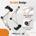 maXpeedingrods 10Pcs Front Lower Control Arms Kit for Honda Pilot 2016-2021