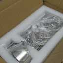 1-Light Modern Crystal Pendant Lights for Kitchen Island LED Dimmable Glam Pendant Lighting Chandelier for Dining Room Hallway Corner Lamp Nickel, 1 Light