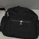 Mini Backpack Purse for Women,Small Nylon backpacks for Ladies Backpacks Women Anti Theft Travel Bag (Black)