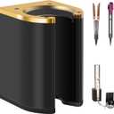 Wall Mount Holder Compatible with Dyson Airwrap/Airstrait Styler, Hair Dryer Holder for Shark FlexStyle, Universal Curling Iron Organizer Holder for Bathroom Vanity