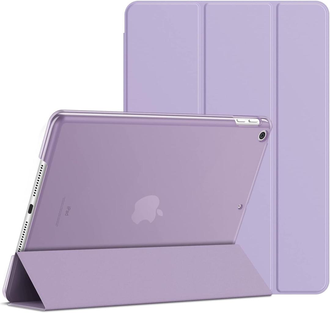 JETech Case for iPad (9.7-Inch, 2018/2017 Model, 6th/5th Generation), Smart Cover Auto Wake/Sleep (Light Purple)