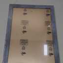 7x10 Picture Frame Blue, Rustic Natural 10x7in Photo/Portrait/Poster/Art Frame, Wall Hanging/Tabletop, Horizontal/Vertical Display Gallery Family Wedding Memorial Pic Frame Gift