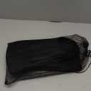 Gintenco Swim Fins, Kids Swim Training Fins for Lap Swimming, Travel Size Flippers with Mesh Bag, Silicone Swimming Fins for Kids Teens Adults Women Men (XL (US Men 8-9.5/ US Women 8.5-10), Black)