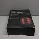 Nekteck Foot Massager with Heat, Shiatsu Heated Electric Kneading Foot Massager Machine for Neuropathy, Plantar Fasciitis, Feet Massage for Pain Relief, Circulation, Ideal Gifts for Man Woman Her Him (Black)