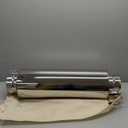 JY Performance 5 inch Muffler Diesel, Muffler 8" x 24" Body 30" Whole Length Straight Through Stainless Steel Welded On Resonator Muffler with Clamp