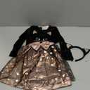 Wizland Girls Cute Cat Costumes Cat Cosplay Suit, Christmas Birthday Gift for Girls (3-4year, Cat Dress With Headband)