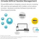 TP-Link EAP225 Omada AC1350 Gigabit Wireless Access Point Business WiFi Solution w/Mesh Support, Seamless Roaming & MU-MIMO PoE Powered SDN Integrated Cloud Access & Omada App White