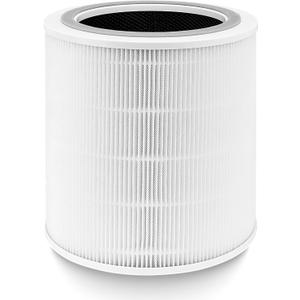 Core 400S Replacement Filter for LEVOIT Core 400S, Core 400S-P, Core400S-RF, Smart WiFi Air Purifier, 3-in-1 True HEPA Activated Carbon Filter, 1 Pack, White by APPLIANCEMATES