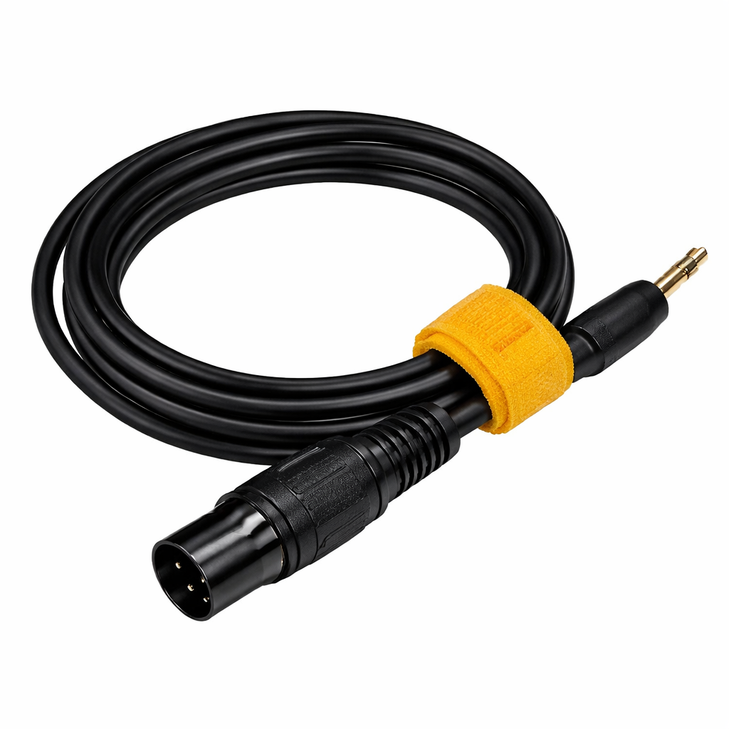 Tisino 3.5mm to XLR Cable Unbalanced Mini Jack 1/8 inch to XLR Male Adapter Microphone Cord- 1.6ft/50cm