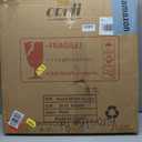 oruii Round Mirror, Black Round Mirror 24 inch, Round Wall Mirror, Round Bathroom Mirror, Circle Mirrors for Wall, Living Room, Bedroom, Vanity, Entryway, Hallway.