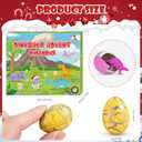 Kids Dinosaur Advent Calendar 2025, 24 Days Christmas Countdown Advent Calendar Novelty Dino Toys, Ideal Xmas Surprise Gifts for Boys Girls Teens Age 3 4 5 6