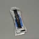 Patented Sport Silicone Band Compatible with Apple Watch Bands 40mm 38mm 41mm 42mm 44mm 45mm 46mm 49mm Women Men, Soft Waterproof Sport Strap for iWatch Bands Series 11 10 9 8 7 6 5 4 3 2 1 SE Ultra (Black)