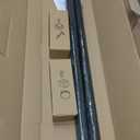 ROTHLEY 6.6 FT Industrial Handrails for Indoor Stairs: Modern Staircase Handrails Wall Mount Stair Handrail 1.6" Round Sturdy Pipe Hand Railings for Steps Matt Black Powder Coat Stairway Railing