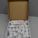 Homemory 72-Pack Novelty Flickering Flameless Tea Lights, 200+Hours Battery Operated, Fake Electric LED Votive Candles for Small Wedding Table Centerpieces, Proposals, Anniversaries