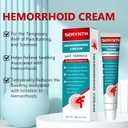Hemorrhoid Care Cream - Relief for Pain, Itching, Burning & Swelling - Soothes Irritated Skin - 0.7oz (20g)