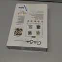 CUTEBEE Book Nook Kit - DIY Miniature House Dollhouse Kit for Adult and Teens, Booknook Bookshelf Decor Alley Model Build with LED Light, Gifts for Family and Friends (Sunny Cafe)