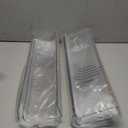 upsimples 6 Pack Acrylic Shelves for Wall Storage, 15" x 4 Floating Bookshelves for Kids, Display Shelf Organizer for Bathroom, Bedroom, Living Room, Kitchen, Room Decor, Clear