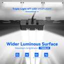 JESLED LED Shop Lights 4FT 7500LM, 3CCT & 3 Wattage Adjustable, ETL, 4 PACK