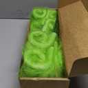 12 Pcs Grinchs Christmas Tree Decorations, 17 Inch Lime Green Christmas Oraments,Tree Picks, Grinchmas Tree Topper Filler Decor, Green Feathers Furry Picks for Xmas