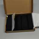 Battewa Washable Absorbency Incontinence Regular Underwear for Women, Reusable Leak Proof Protection Panties for Bladder Leakage( 5Black, Medium, 5 Pack)