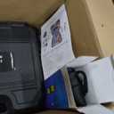 Orion Motor Tech AC Vacuum Pump and Gauge Set, 1/3 hp 4 cfm Vacuum Pump Manifold Gauge Kit with Leak Detector 3 Hoses & Accessories for R134a R12 R22 R502, A/C Vacuum Pump Kit for Auto HVAC Systems. Oil has leaked and the item is stained.