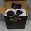 TrendPlain - Original 16oz/470ml Olive Oil Dispenser Bottle for Kitchen Gadgets and Air Fryer Accessories - Olive Oil Sprayer for Cooking w/Stickers - 2 Black