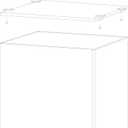 LANDEN 4mm Thick Clear Glass Aquarium Lid, Includes 4 Clips for Secure Placement, 432 X 230mm(17.01x9.06 inches) for 440-444 mm Inner Length Aquariums, Adapted to LANDEN SD453030
