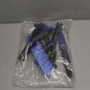 34" Extendable Ice Scrapers for Car Windshield 2-in-1 Snow Brush for Car Snow Scraper for Car Snow Scraper and Drush with Ergonomic Foam Grip for Cars, Trucks, SUVs with 360° Pivoting Brush Head Blue