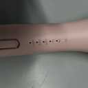 Ufree Automatic Rotating Curling Iron, 1 Inch Ceramic Curling Wand, 1-Click Hair Curler with 3 Heat & Timers, Anti-Scald Design, 1M Ionic Care, Dual Voltage for Travel Beach Waves, Rose Gold