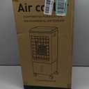 SereneLife 10,000 BTU Portable Air Conditioner, 3-in-1 AC with Cooling, Dehumidifier and Fan, Energy Efficient Mini AC Unit with 450 Sq. Ft. Coverage, Includes Window Mount Kit, (Gray)