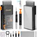 Keyboard Cleaner Laptop Cleaning Kit, All-in-One Keyboard Cleaning Kit, Laptop Cleaner Tool for MacBook iPad iPhone Computer, Portable Electronics Brush Tool for Tablet PC Camera Lens Earbuds Monitor