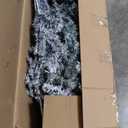 7.5 ft Prelit Premium Snow Flocked Hinged Artificial Christmas Tree with 450 Lights