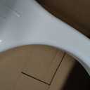 Squatty Potty Simple Curve Bathroom Toilet Stool 7" White