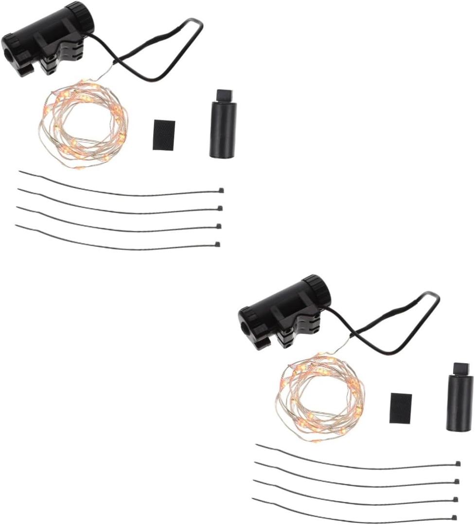 Bicycle Light Bike Rechargeable Reflective Rear Cycling Lights Spoke Front LED Decorative Light Wheel