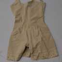 YIANNA Fajas Colombianas Shapewear for Women Postpartum Tummy Control Body Shaper Butt Lifter Bodysuit (Small, Beige)