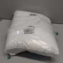 Pozino Flat Thin Pillows for Sleeping - Queen Size 1 Pack Slim Bed Pillows for Side Back Stomach Sleepers,2.5 inch Height Ultra Low Pillows,Down Alternative Filling (White)