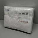 MIULEE 22x22 Pillow Inserts,Set of 2 Down Feather Throw Pillows for Couch Sofa Bed, Decorative Fluffy Throw Pillow Inserts Cotton Fabric,White