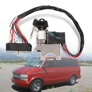 Ignition Starter Switch Lock Cylinder Assembly w/ 2 Keys Compatible with 2000 2001 2002 2003 2004 2005 Chevrolet Astro/Express 1500 2500 3500, GMC Safari/Savana 1500 2500 3500