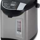 Tiger PDU-A30U-K Electric Hot Water Boiler and Warmer, Stainless Black, 3-Liter