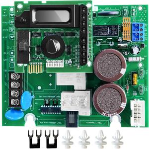2026 GLX-PCB-RITE Control Board & GLX-PCB-DSP Display Board Set Compatible with Hayward/Goldline Aqua Rite Saltwater Systems Complete Pool Chlorinator Replacement Kit - Green