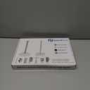 NearMoon Standing Paper Towel Holder, Kitchen Paper Towel Tissue Holder- for Bathroom Kitchen Countertop, Standard or Jumbo-Sized Roll Paper (with Marble Base, Brushed Nickel)