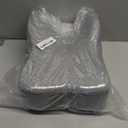 Long Knee Pillow for Side Sleeper Fully Support Thighs and Knees for Sciatica, Back, HIPS, Knees, Joints Pain Relief - Leg Pillow for Side Sleeping Between Legs Aligns Spine- Pure Gray (Large)