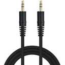 12FT Long 3.5mm TRS Camera to Microphone Mic Cable for Canon, Nikon, Sony Etc, Compatible with Rode VideoMicro, Wireless GO II, DJI Mic, Hollyland, Movo, GoPro Pro, Boya, Movo, TAKSTAR, SAIREN, Comica